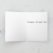 最高のパパ父のデイカード カード (内部)