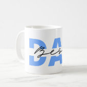 最高のパパ父の日 コーヒーマグカップ (正面左)