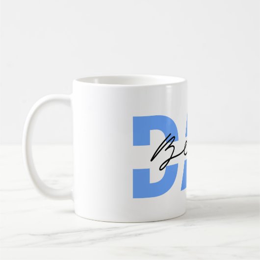 最高のパパ父の日 コーヒーマグカップ (左)