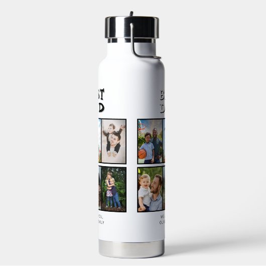 最高のパパ父の6日目の写真 ウォーターボトル (左面)