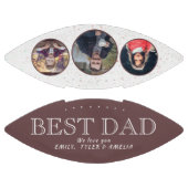 最高のパパ父3フォトコラージュ アメリカンフットボール (パネル)
