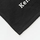 最高のパパ男神話の伝説の写真パーソナライズされた フリースブランケット (角)