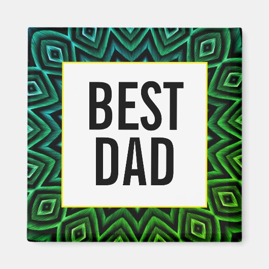 最高のパパ磁石 マグネット (正面)