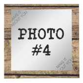 最高のパパ素朴を木枠で フォトキューブ (右)