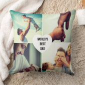 最高のパパ装飾用クッション クッション (ブランケット)