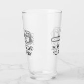 最高のパパ見たおもしろい タンブラーグラス (左)