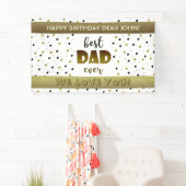 最高のパパ誕生日 横断幕 (インサイチュ)