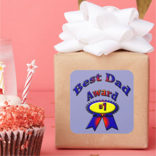 最高のパパ賞 スクエアシール