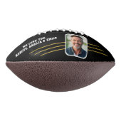 最高のパパ選手シルエット父キープサケ写真 アメリカンフットボール (回転90)