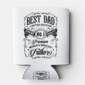 最高のパパ限定版プレミアムファーザー 缶クーラー (裏面)