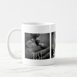 最高のパパ3パーソナライズされた枚 コーヒーマグカップ