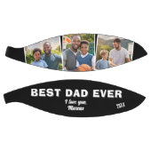 最高のパパ3写真コラージュ父 バスケットボール (パネル)