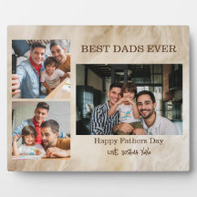 最高のパパ3枚写真父の日ギフト