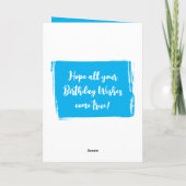 最高のパパ4枚の写真 カード (裏面)