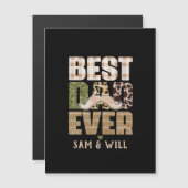 最高のパパ |かわいい |パター市松模様にン (正面/裏面)