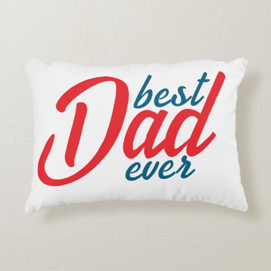 最高のパパ アクセントクッション (正面)