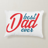 最高のパパ アクセントクッション (裏面)