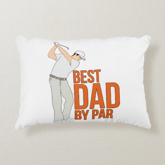 最高のパパ アクセントクッション (正面)