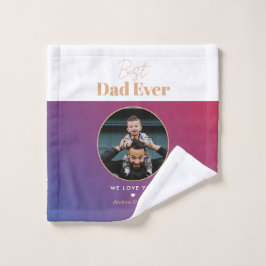 最高のパパ ウォッシュタオル