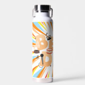 最高のパパ ウォーターボトル (正面)