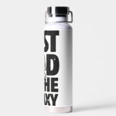 最高のパパ ウォーターボトル (背面)