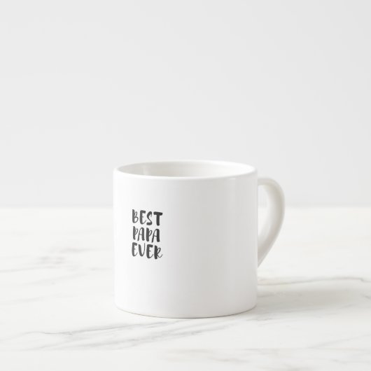 最高のパパ エスプレッソカップ (正面右)