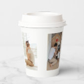 「最高のパパ・エバー」パーソナライズされた紙カップ 紙コップ (裏面)