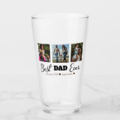 最高のパパ・エバー・フォトコラージュ  タンブラーグラス (正面)
