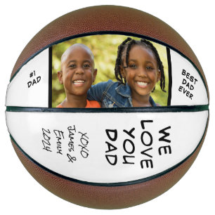 最高のパパ·エバー·フォトネーム バスケットボール