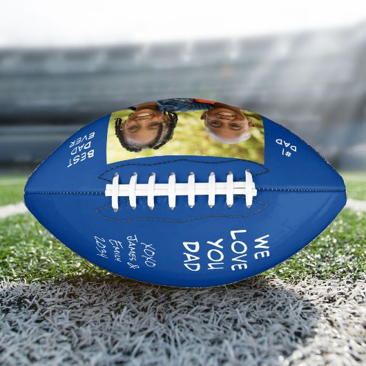 最高のパパ·エバー·フォト·ネームズ·ブルー アメリカンフットボール