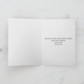 最高のパパ – カスタマイズ可能なおもしろいパパ用カード カード (内部)