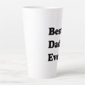 最高のパパ カフェラテマグ (正面)