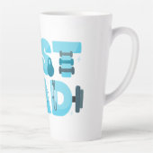 '最高のパパ カフェラテマグ (右)