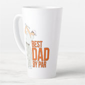 最高のパパ カフェラテマグ (左アングル)