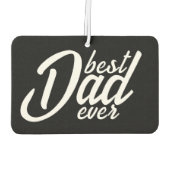 最高のパパ カーエアーフレッシュナー (裏面)