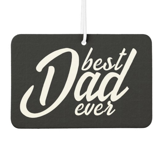 最高のパパ カーエアーフレッシュナー (正面)