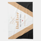 最高のパパ キッチンタオル (縦)