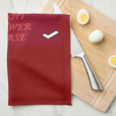 最高のパパ キッチンタオル (四つ折り)