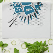 最高のパパ キッチンタオル (折り畳み)