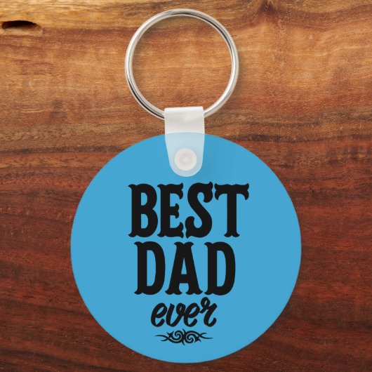 最高のパパ キーホルダー (正面)