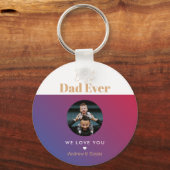 最高のパパ キーホルダー (正面)