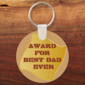 最高のパパ! キーホルダー (正面)