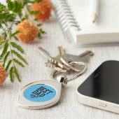 最高のパパ キーホルダー (側面)