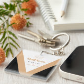 最高のパパ キーホルダー (正面右)