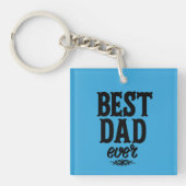 最高のパパ キーホルダー (正面)