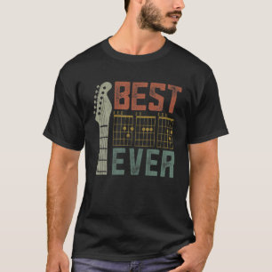 最高のパパ・ギター・ミュージック・マン・アパレル・ファーズ・デイ・ Tシャツ