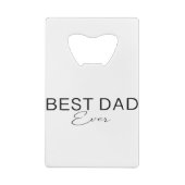 最高のパパ クレジットカード栓抜き (裏面)