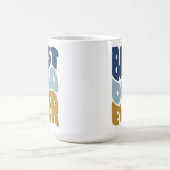 最高のパパ コーヒーマグカップ (中央)