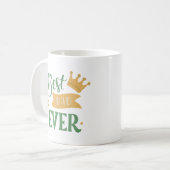 最高のパパ コーヒーマグカップ (正面左)