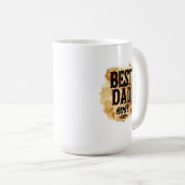 最高のパパ コーヒーマグカップ (正面右)